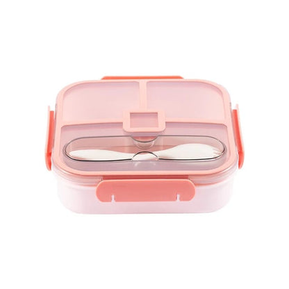 Kids Bento Lunch Box with Fork – Leakproof & Safe - Techmanistan in Pakistan