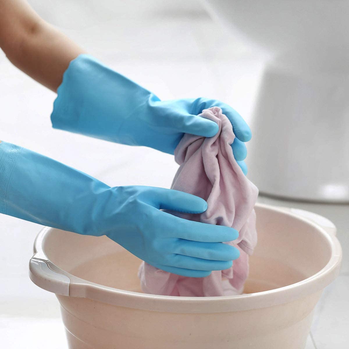 Kitchen Dish Washing Gloves - Techmanistan in Pakistan