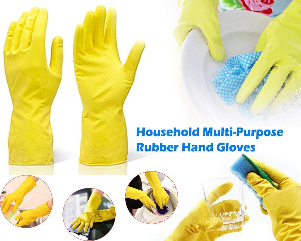 Kitchen Dish Washing Gloves - Techmanistan in Pakistan