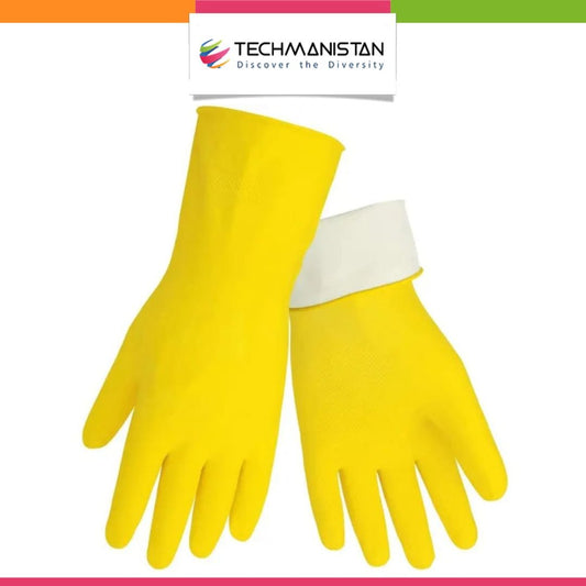 Kitchen Dish Washing Gloves - Techmanistan in Pakistan