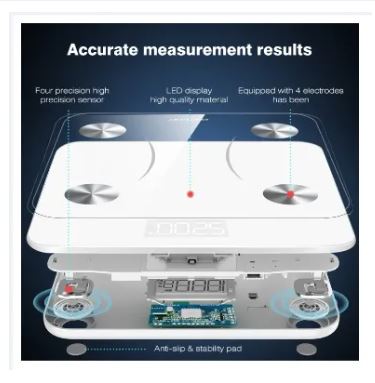 Bluetooth Smart Digital Electronic Weighing Scale - 180kg