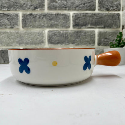 Korean Bowl Cute Ceramic Bowl With Handle - Techmanistan in Pakistan