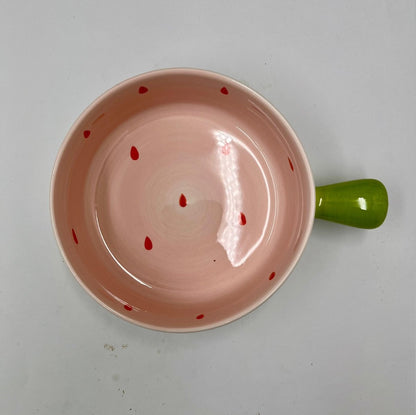 Korean Bowl Cute Ceramic Bowl With Handle - Techmanistan in Pakistan