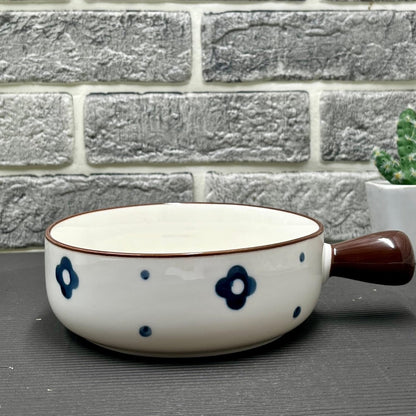 Korean Bowl Cute Ceramic Bowl With Handle - Techmanistan in Pakistan