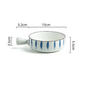 Korean Bowl Cute Ceramic Bowl With Handle - Techmanistan in Pakistan