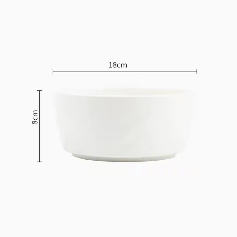 Textured Matte Finish Stoneware Bowl/Plate