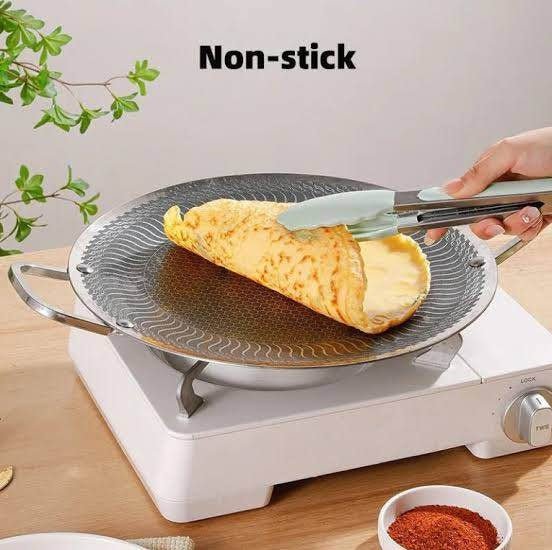 Laser Coated Honeycomb Print Tawa - Techmanistan in Pakistan