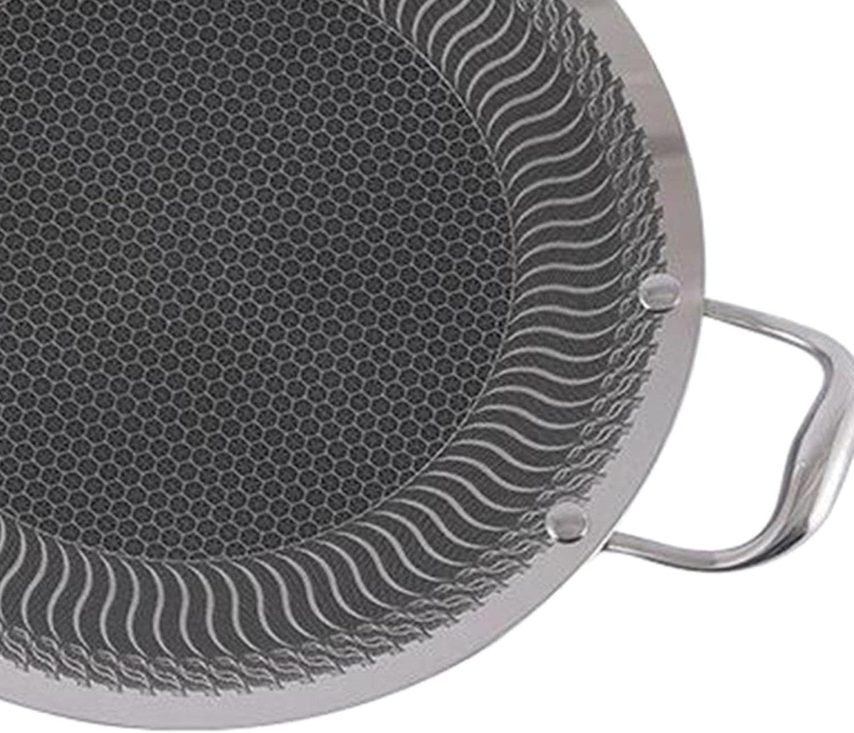 Laser Coated Honeycomb Print Tawa - Techmanistan in Pakistan