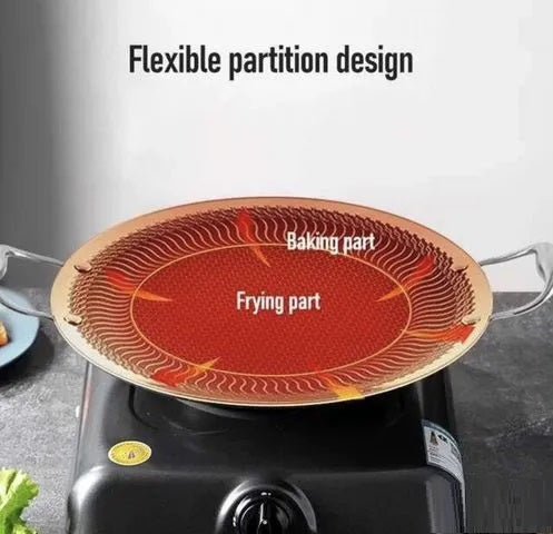 Laser Coated Honeycomb Print Tawa - Techmanistan in Pakistan