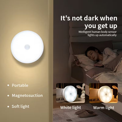 USB Rechargeable LED Motion Sensor Wall Light