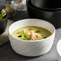 Textured Matte Finish Stoneware Bowl/Plate