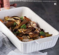 Long Ceramic Serving Tray with Handles - Techmanistan in Pakistan