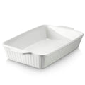 Long Ceramic Serving Tray with Handles - Techmanistan in Pakistan
