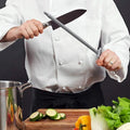 Long Stainless Steel Knife Sharpener Rod - Techmanistan in Pakistan