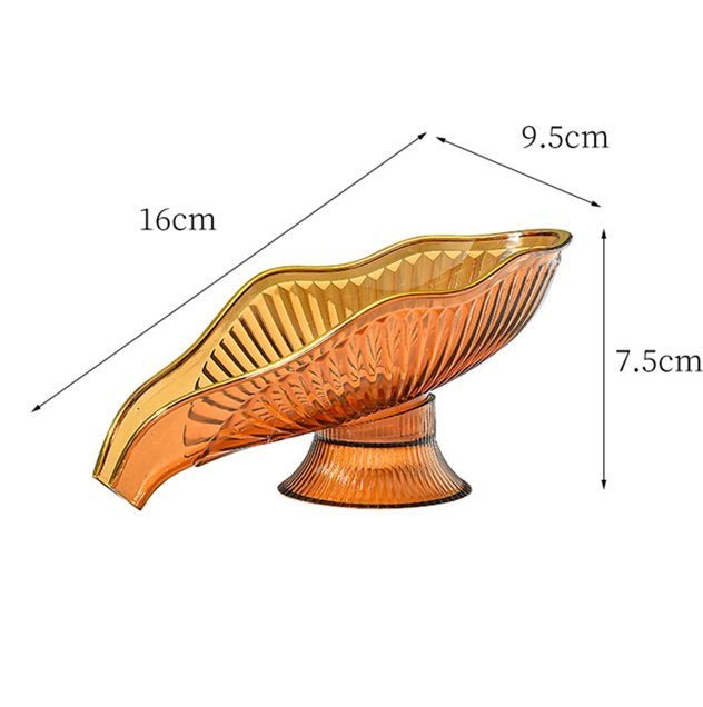 Lotus Leaf Self Draining Luxury Soap Holder - Techmanistan in Pakistan