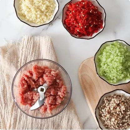 Manual Pull String Food Chopper - Techmanistan in Pakistan