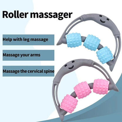Massage Roller for Neck Thigh Calf and Leg - Techmanistan in Pakistan