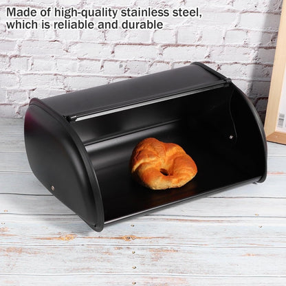 Metal Bread Box with Roll Top - Techmanistan in Pakistan