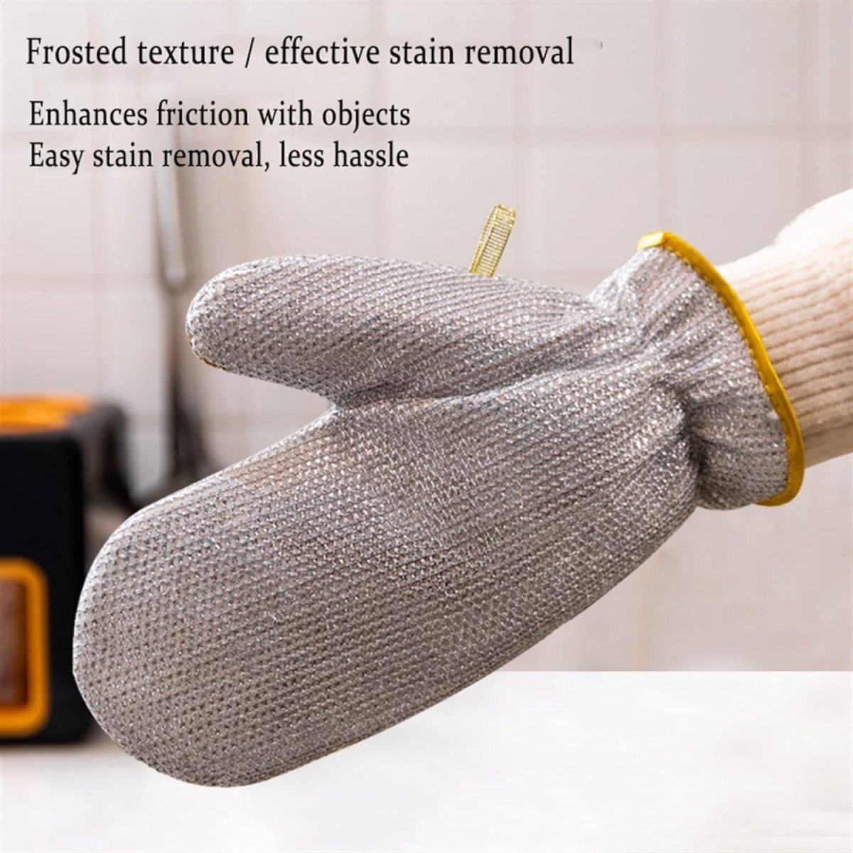 Metal Mesh Dish Cleaning Gloves - Techmanistan in Pakistan