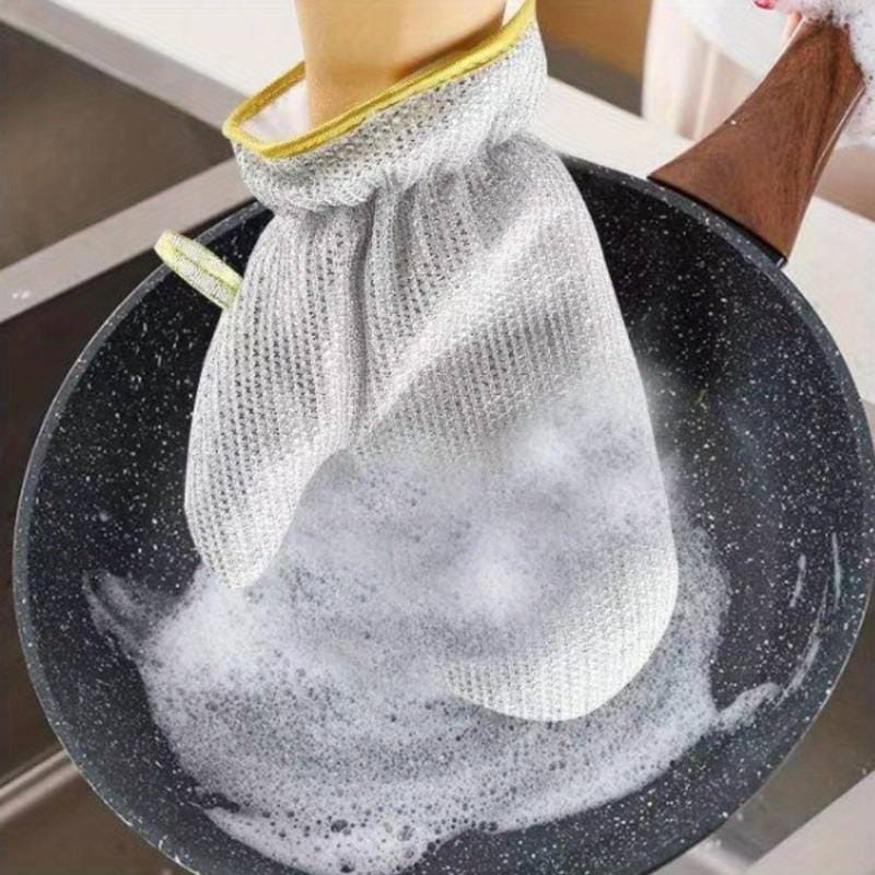 Metal Mesh Dish Cleaning Gloves - Techmanistan in Pakistan