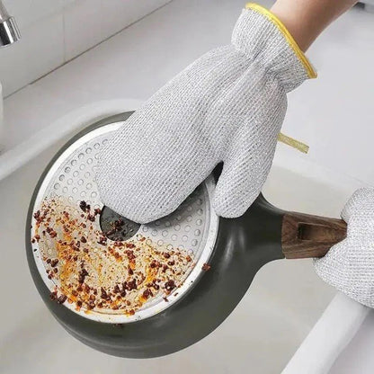 Metal Mesh Dish Cleaning Gloves - Techmanistan in Pakistan