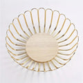Metal Wire Fruit Basket Holder for Kitchen Countertop - Techmanistan in Pakistan