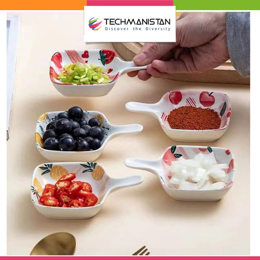 Mini Ceramic Casserole Dish with Handle - Techmanistan in Pakistan