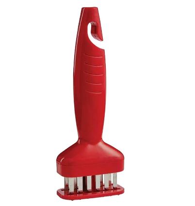 Mini Meat Tenderizer Spring - loaded Meat Tenderizer Meat Chopper w/ 12 Sharp Stainless Steel Blades Meat Chopper, Stainless Steel Blade Mini Meat Tenderizer - Techmanistan in Pakistan