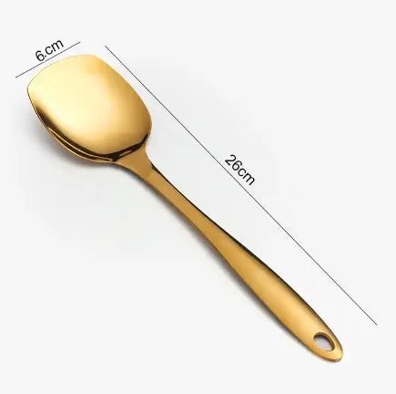 Mirror Polished Stainless Steel Dessert Serving Spoon - Techmanistan in Pakistan