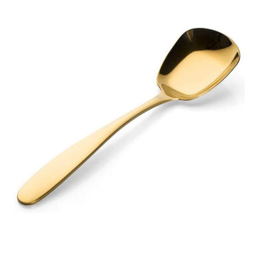 Mirror Polished Stainless Steel Rice Serving Spoon For Dinner Premium Food Grade Cutlery Set - Techmanistan in Pakistan