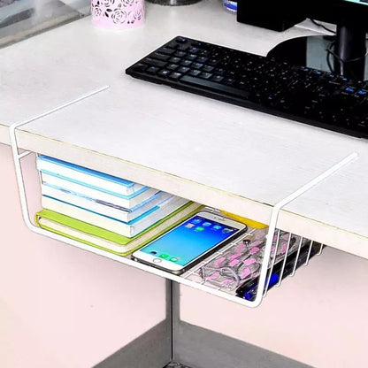 Multi - Purpose Metal Hanging Under Shelf Storage Holder Drawer Organizer Basket - Techmanistan in Pakistan
