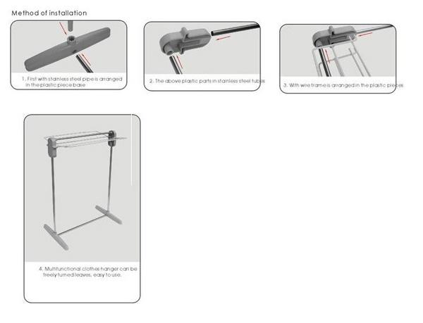 Multifunctional Clothes Rack - Techmanistan in Pakistan