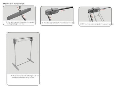 Multifunctional Clothes Rack - Techmanistan in Pakistan