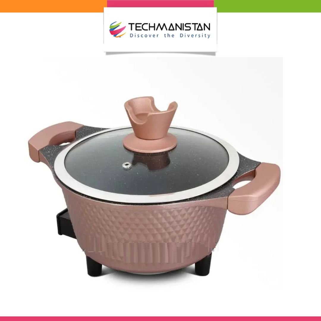 Multifunctional Electric Cooking Pot - 2.5L - Techmanistan in Pakistan