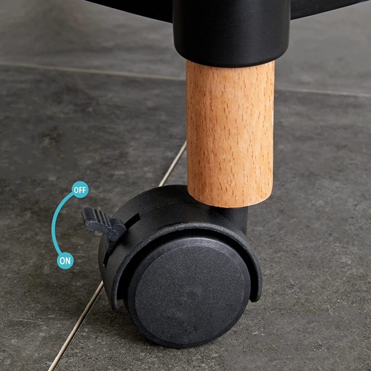 Multipurposed 3/4 Tier Rolling Cart with Wheels - Techmanistan in Pakistan