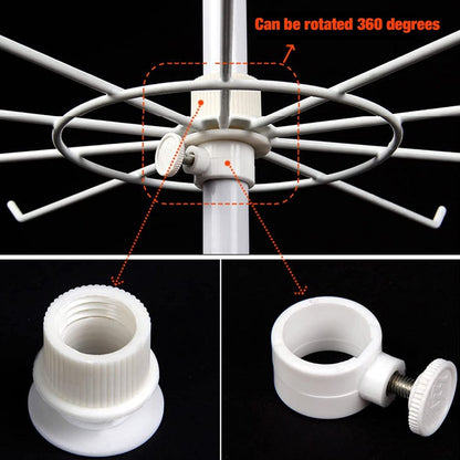 Multipurposed 7 Tier Rotating Jewelry Holder - Techmanistan in Pakistan