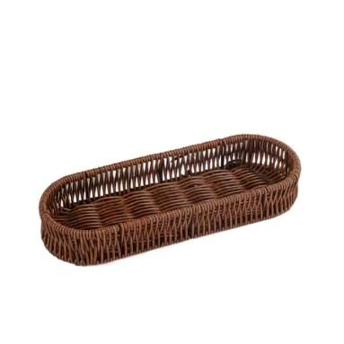 Multipurposed Imitation Rattan Oval Bread Basket - Techmanistan in Pakistan