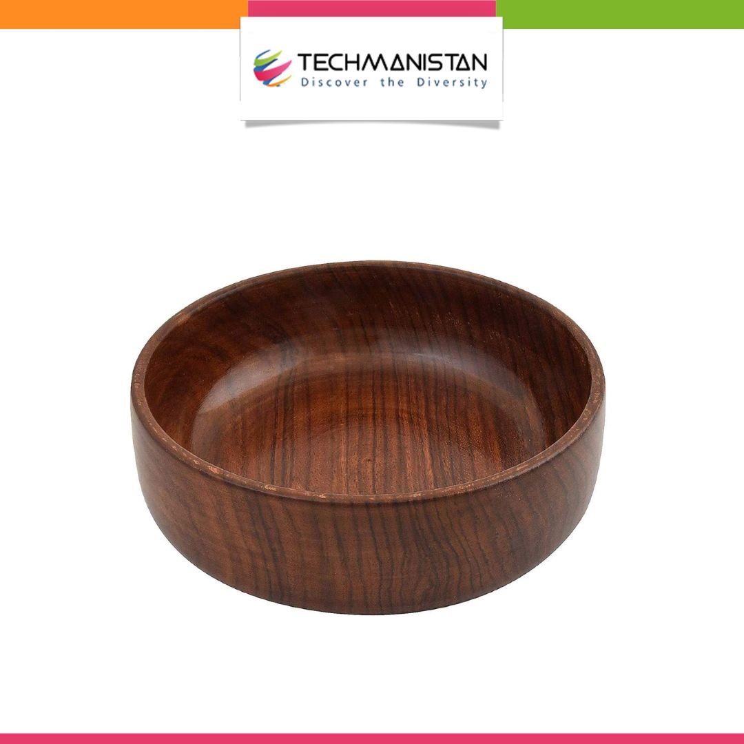 Multipurposed Wooden Bowl - Techmanistan in Pakistan