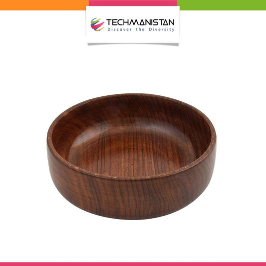 Multipurposed Wooden Bowl - Techmanistan in Pakistan