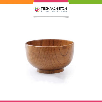 Multipurposed Wooden Serving Bowl - Techmanistan in Pakistan