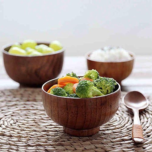 Multipurposed Wooden Serving Bowl - Techmanistan in Pakistan