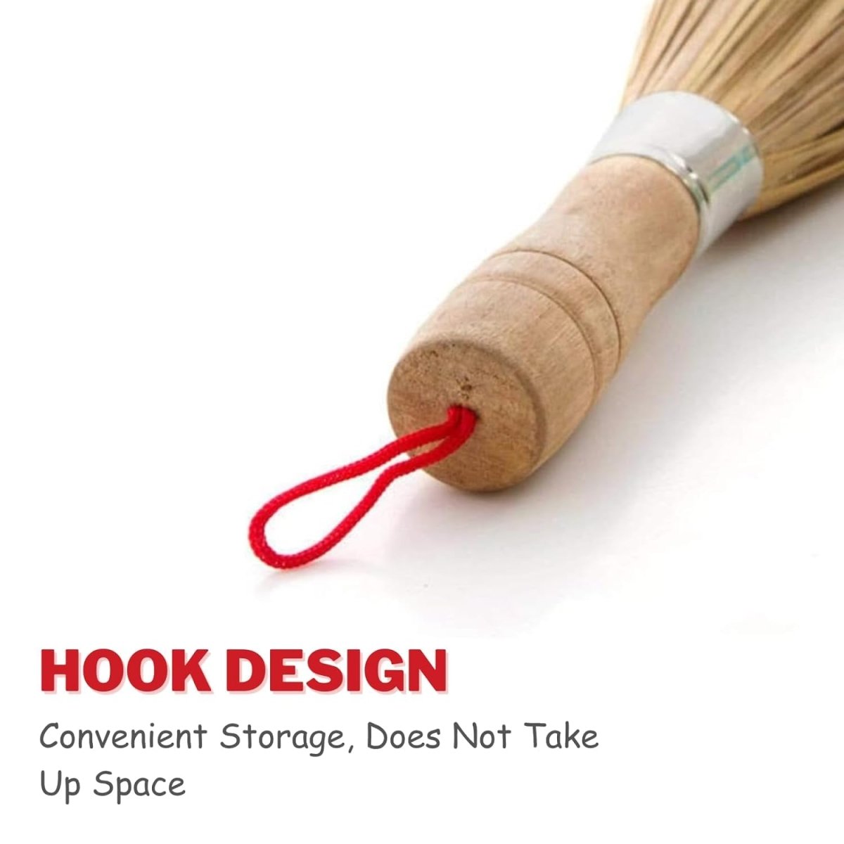 Natural Bamboo Wok Brush, Kitchen Cleaning Brush - Techmanistan in Pakistan