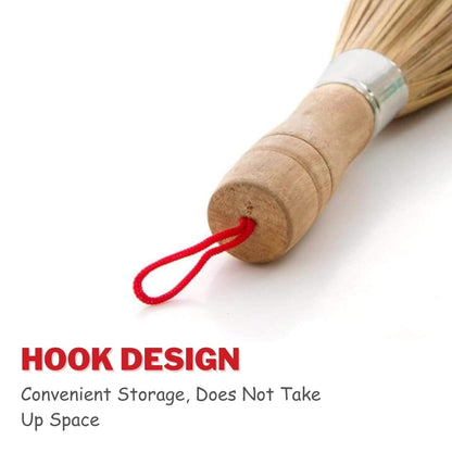 Natural Bamboo Wok Brush, Kitchen Cleaning Brush - Techmanistan in Pakistan