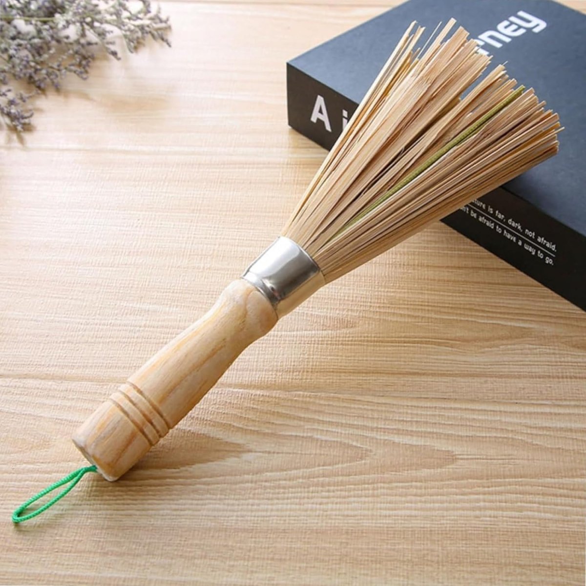 Natural Bamboo Wok Brush, Kitchen Cleaning Brush - Techmanistan in Pakistan