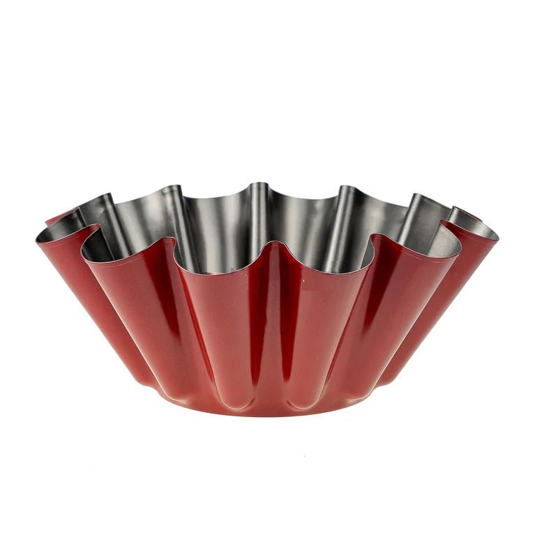 Non - Stick Flower Cake Mold, Aluminum Jelly Mold, Ribbed Cake Pan, Molten Cake Mold, Jelly Mould - Techmanistan in Pakistan