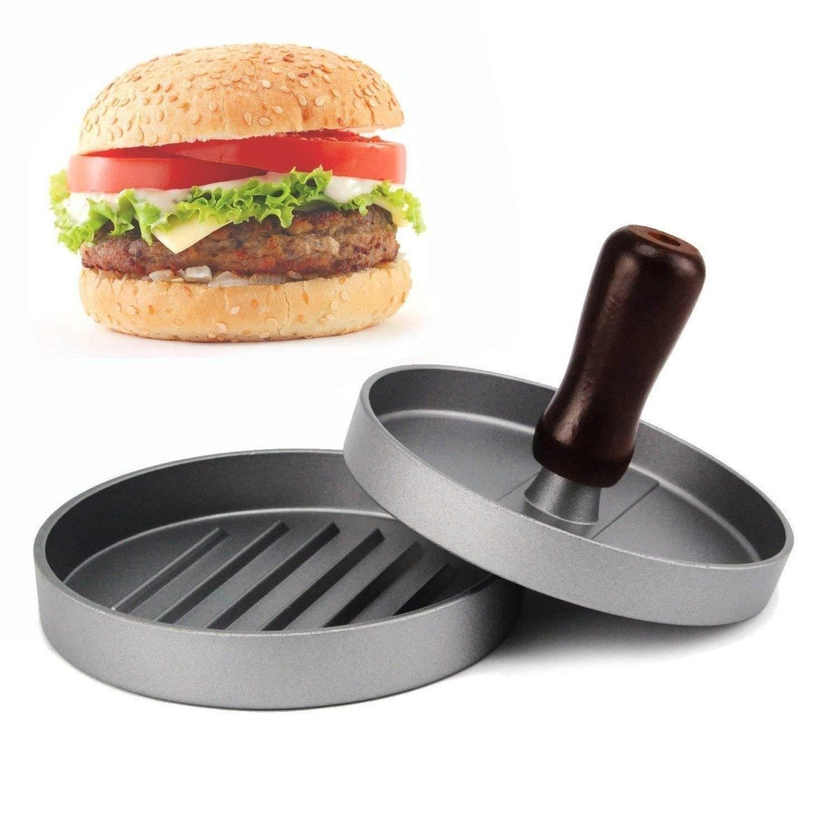 Non Stick Patty Mold, Hamburger Patty Maker - Techmanistan in Pakistan