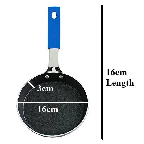 Nonstick Fry Pan With Silicon Handle Egg Pan - Techmanistan in Pakistan
