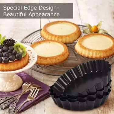 Nonstick Loose Bottom Quiche Tart Pan - Techmanistan in Pakistan