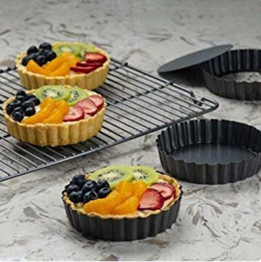 Nonstick Loose Bottom Quiche Tart Pan - Techmanistan in Pakistan
