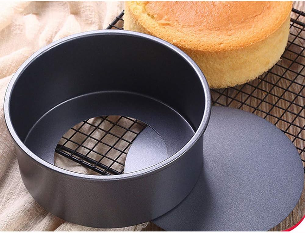 Nonstick & Quick Release Bottom Stainless Steel Round Cake Pan - Techmanistan in Pakistan